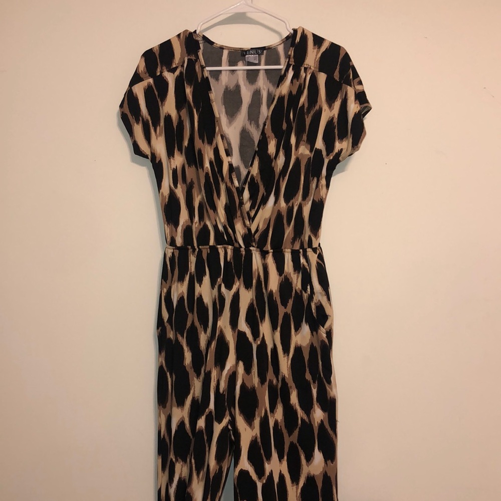 Venus cheetah jumpsuit